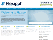 Tablet Screenshot of flexipol.co.uk